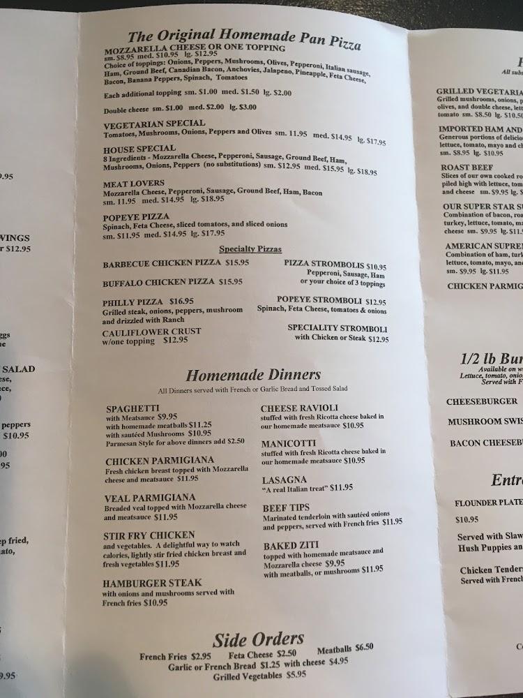 House of Pizza Restaurant Menu image 4